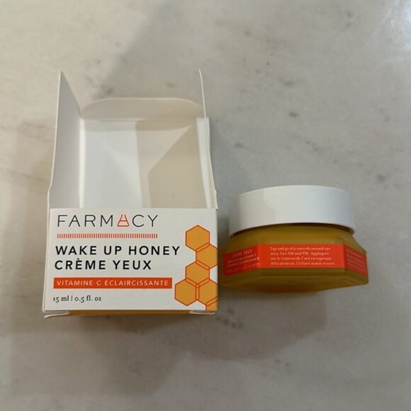 NEW Farmacy Wake Up Honey Eye Cream 15 ml - Picture 2 of 9